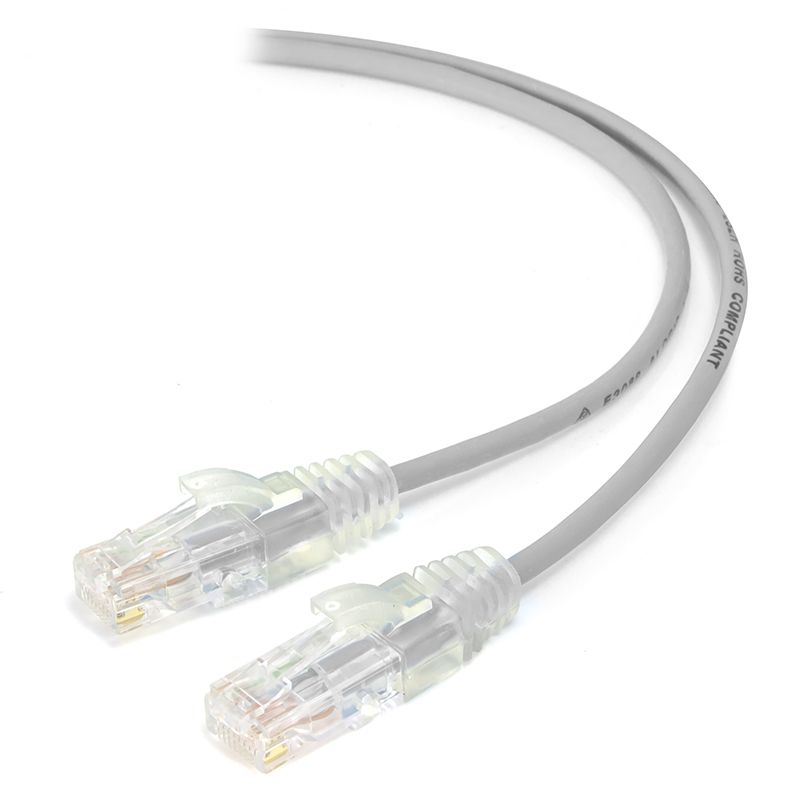 ALOGIC 5m Grey Series Alpha Ultra Slim Cat6 Network Cable, UTP, 28AWG