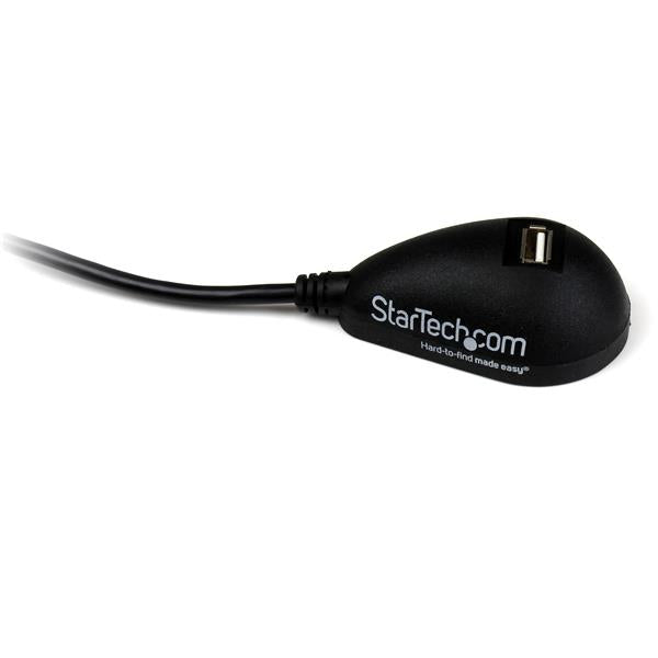 StarTech 5ft Desktop USB Extension Cable - A Male to A Female