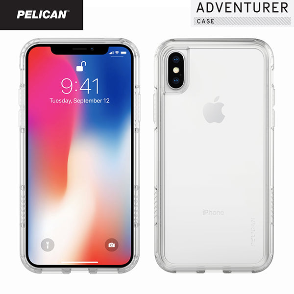 PELICAN Adventurer Case iPhone X / iPhone XS Clear & Clear Colour
