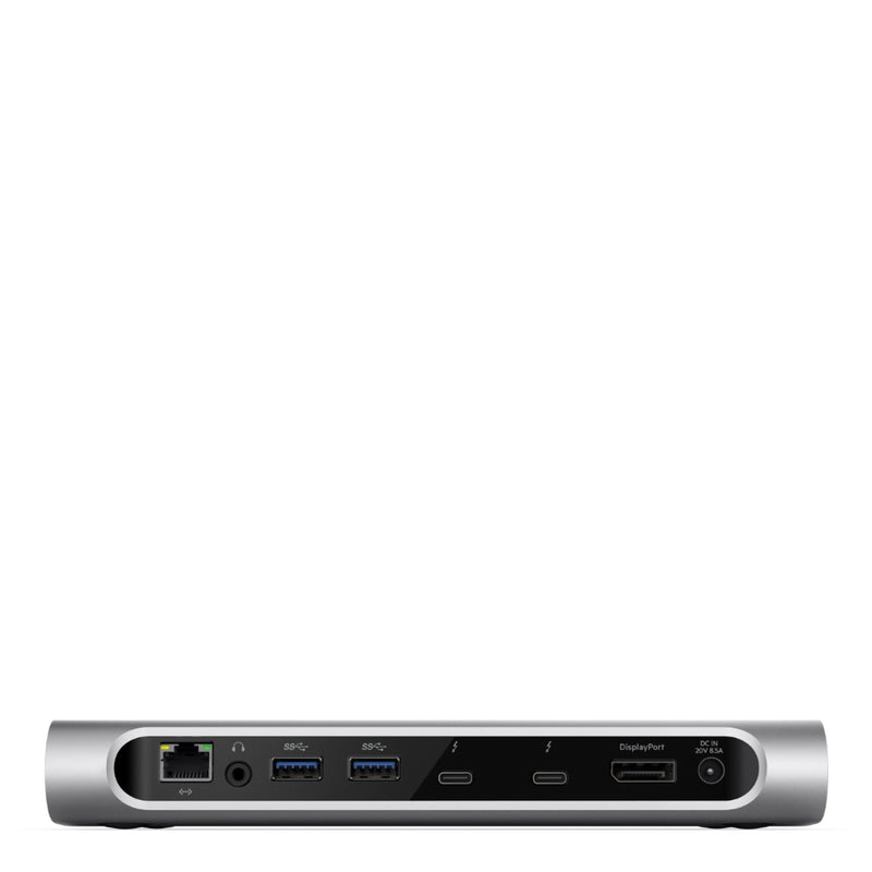 Belkin F4U095AU notebook dock/port replicator Wired USB 3.2 Gen 1 (3.1 Gen 1) Type-C Black,Silver