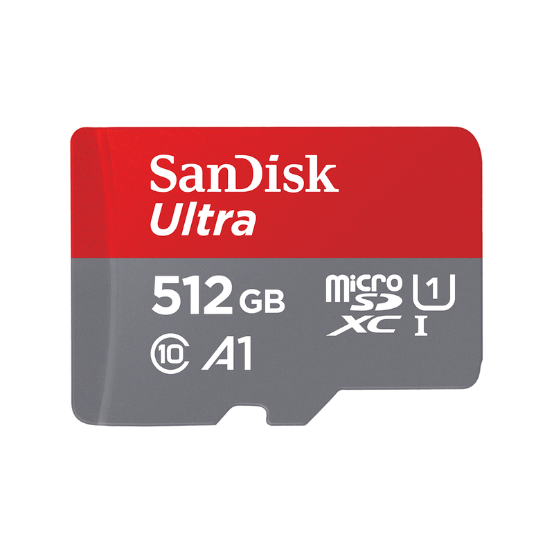 SANDISK 512GB Ultra microSD SDHC SDXC UHS-I Memory Card 100MB/s Full HD Class 10 Speed Google Play Store App