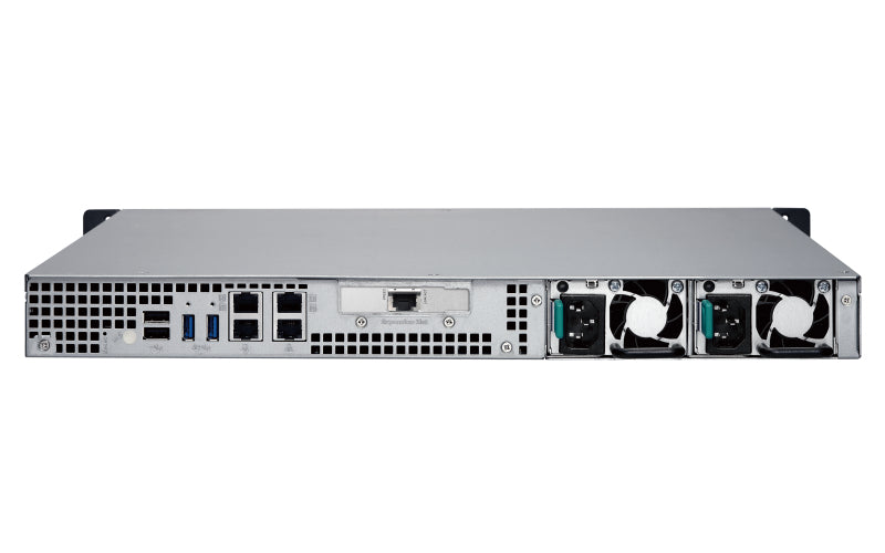 QNAP TS-463XU-RP Ethernet LAN Rack (1U) Black NAS