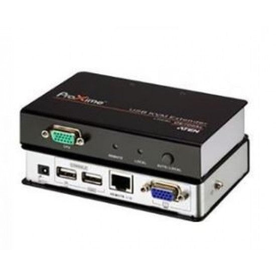 ATEN USB VGA/Audio Cat 5 KVM Extender 1280x1024 (200m); 1920x1200@60Hz (30m) - [ OLD SKU: CE-750A ]