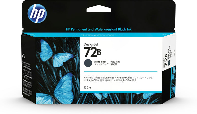 HP 72B 130-ml Matte Black DesignJet Ink Cartridge