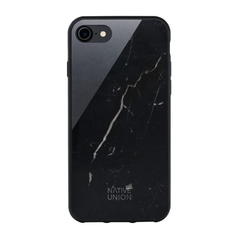 Native Union Clic Marble Metal Case for iPhone 7 (Black/Grey)