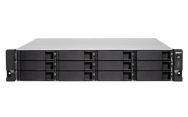QNAP TS-1277XU-RP 2700 Ethernet LAN Rack (2U) Black, Gray NAS