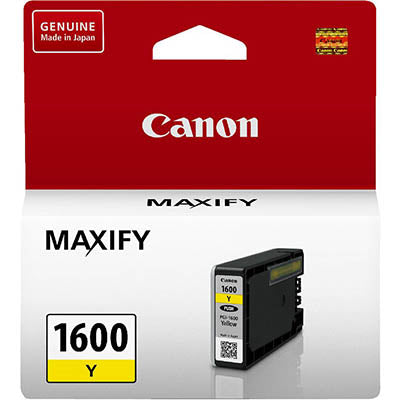 New Genuine Canon PGI1600Y Yellow Ink Tank 300 Pages