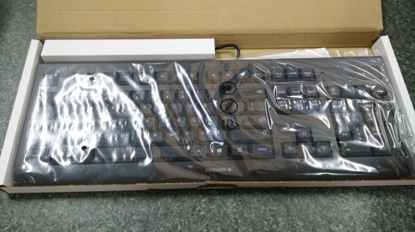 MISC Box Opened Cherry KC 1000 Quiet all rounder keyboard, USB, Black (JK-0800) - Standard QWERTY Layout (pic differs)