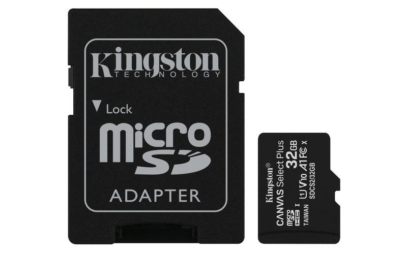Kingston Canvas Select Plus 32 GB MicroSDHC UHS-I Class 10