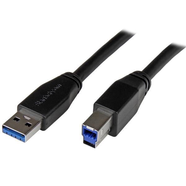 StarTech Active USB 3.0 USB-A to USB-B Cable - M/M - 10m (30ft)