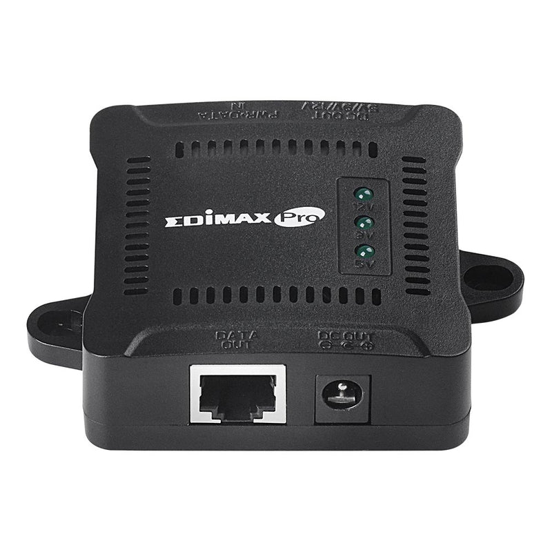 Edimax GP-101ST network splitter Black Power over Ethernet (PoE)