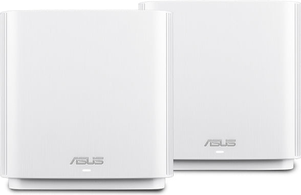 ASUS ZenWiFi AC CT8 (W-2-PK) wireless router Gigabit Ethernet Tri-band (2.4 GHz / 5 GHz / 5 GHz) White