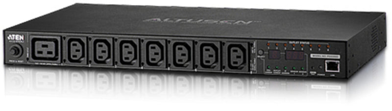 ATEN PE6208G-ATA-G power distribution unit (PDU) 8 AC outlet(s) 1U Black