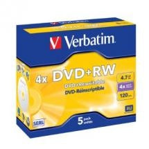 Verbatim DVD+RW 4.7 GB 5 pc(s)