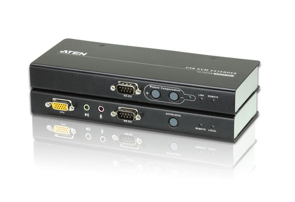 ATEN USB VGA/Audio Cat 5 KVM Extender 1280x1024 (200m); 1920x1200@60Hz (30m) - [ OLD SKU: CE-750A ]