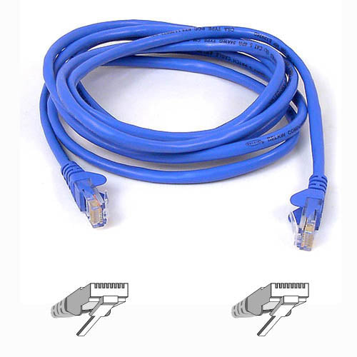 Belkin 10m RJ-45 CAT-5e networking cable Blue