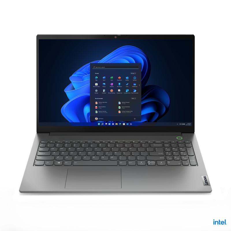 Lenovo ThinkBook 15 i5-1235U Notebook 39.6 cm (15.6") Full HD Intel® Core™ i5 16 GB DDR4-SDRAM 512 GB SSD Wi-Fi 6E (802.11ax) Windows 11 Pro Grey