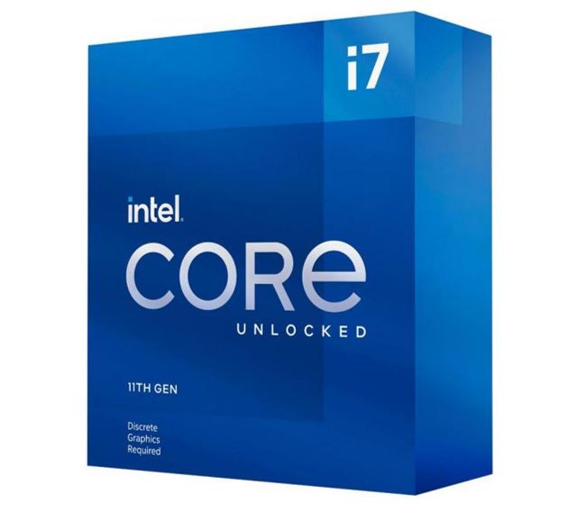 Intel-P Intel i7-11700KF CPU 3.6GHz (5.0GHz Turbo) 11th Gen LGA1200 8-Cores 16-Threads 16MB 125W Graphic Car