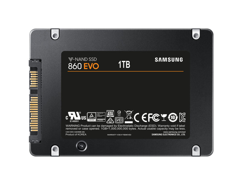 Samsung 860 EVO 2.5" 1000 GB Serial ATA III MLC