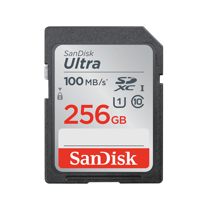 Sandisk Ultra memory card 256 GB SDXC Class 10 UHS-I