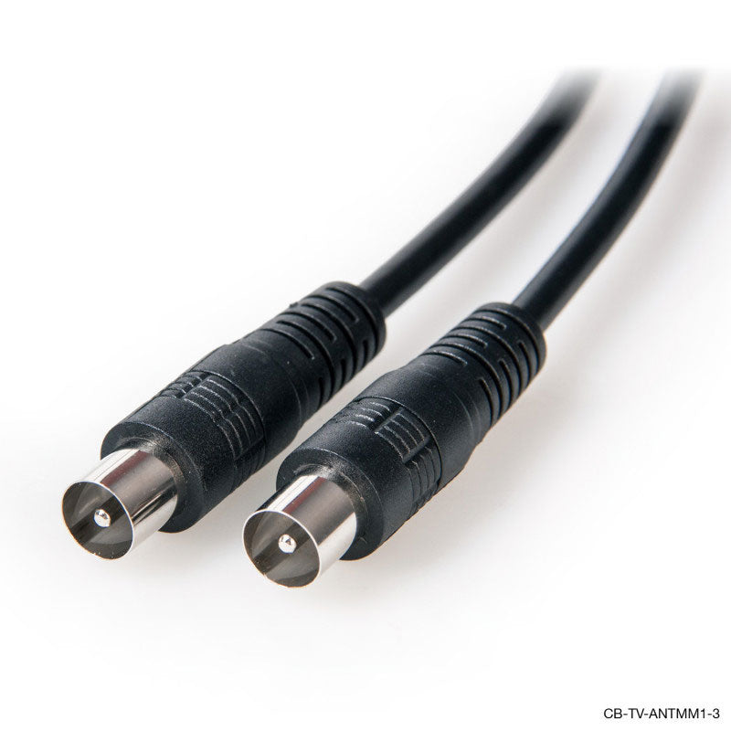 Generic Connect 3m TV Antenna Cable - Male to Male