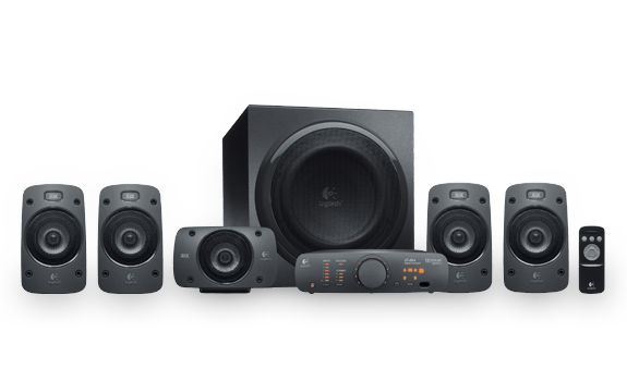 Logitech Surround Sound Speakers Z906 500 W Black 5.1 channels