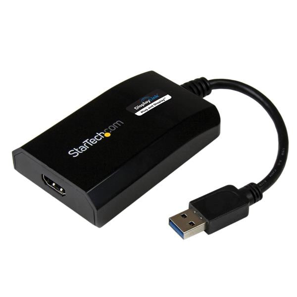 StarTech USB 3.0 to HDMI Adapter - DisplayLink Certified - 1080p (1920x1200) - USB Type-A to HDMI Display Adapter Converter for Monitor - External Video & Graphics Card - Windows/Mac
