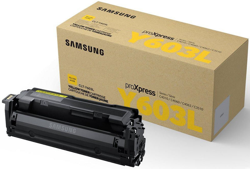 HP Samsung CLT-Y603L High Yield Yellow Toner Cartridge