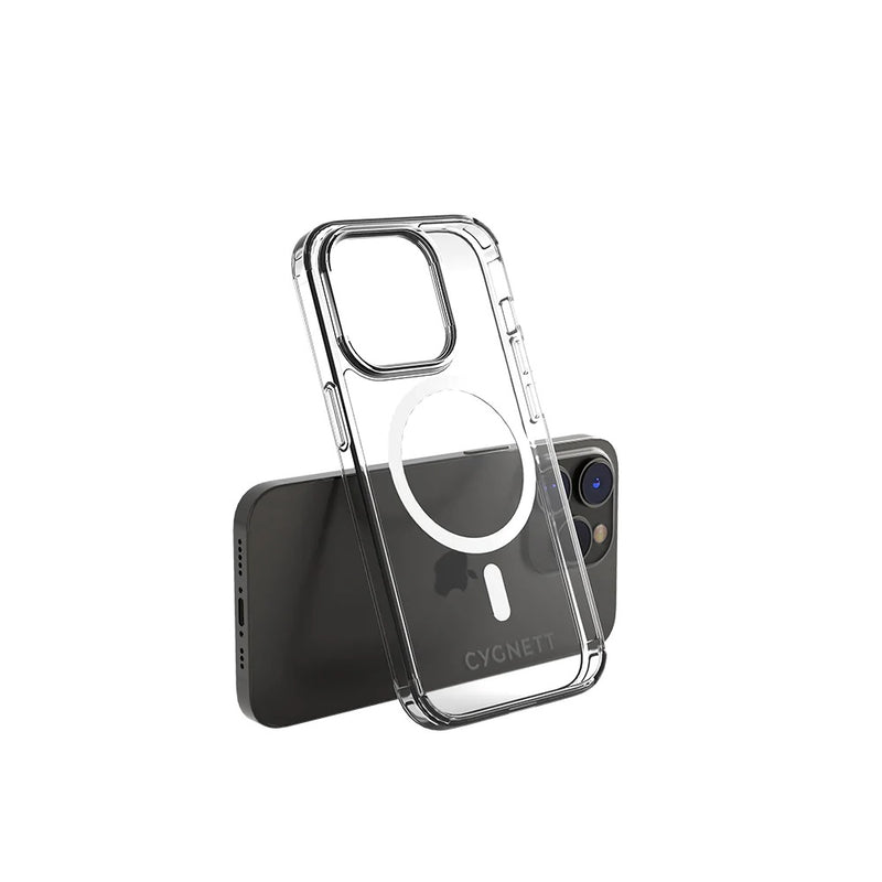 Cygnett AeroMag Series for Apple iPhone 14 Pro, transparent