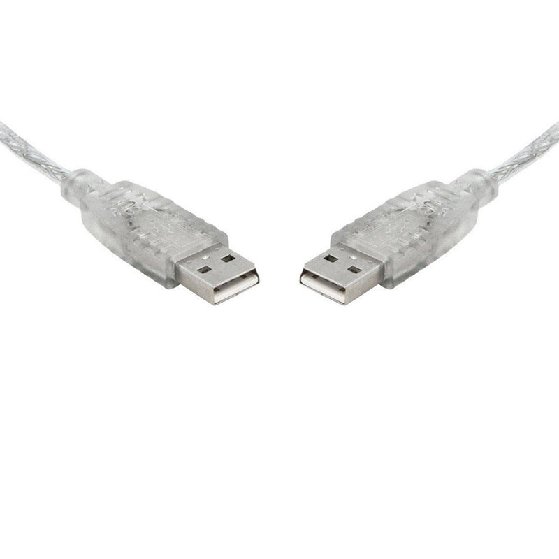 8WARE 2m USB 2.0 Cable - Type A to Type A Male to Male High Speed Data Transfer for Printer Scanner Cameras Webcam Keyboard Mouse Joystick