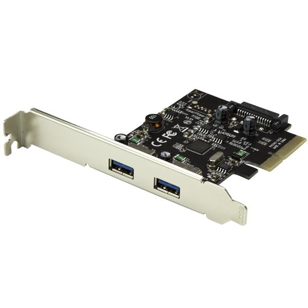 StarTech Discontinued and replaced by PEXUSB312A3 - 2-Port USB PCIe Card - 10Gbps USB 3.1 Gen 2 Type-A PCI Express Host Controller Card - USB 3.2 Gen 2x1 PCIe Add-On Adapter Card - Expansion Card