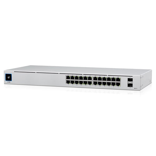 Ubiquiti UniFi USW-24-POE-AU network switch Managed L2 Gigabit Ethernet (10/100/1000) Power over Ethernet (PoE) 1U Grey