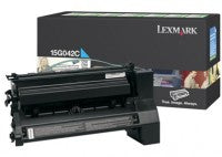 Lexmark 15G042C toner cartridge Original Cyan 1 pc(s)