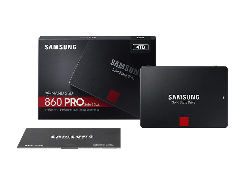 Samsung 860 PRO 2.5" 4096 GB Serial ATA III