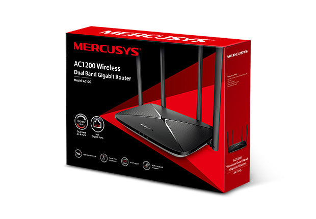 Mercusys AC1200 Wireless Dual Band Gigabit Router