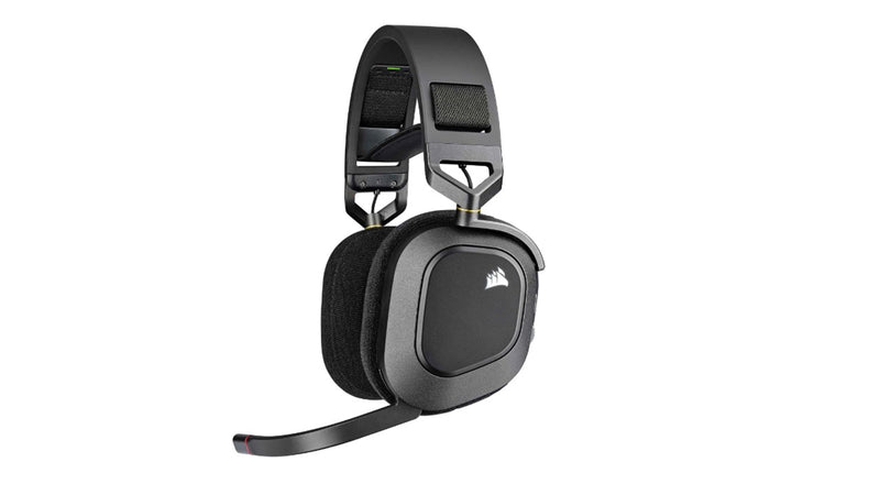 Corsair HS80 MAX Headset Wireless Head-band Gaming Bluetooth Grey, Steel