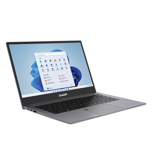 Leader 451PRO Notebook 35.6 cm (14") 2K Intel® Core™ i5 i5-11320H 8 GB DDR4-SDRAM 500 GB SSD Wi-Fi 6 (802.11ax) Windows 11 Pro Grey