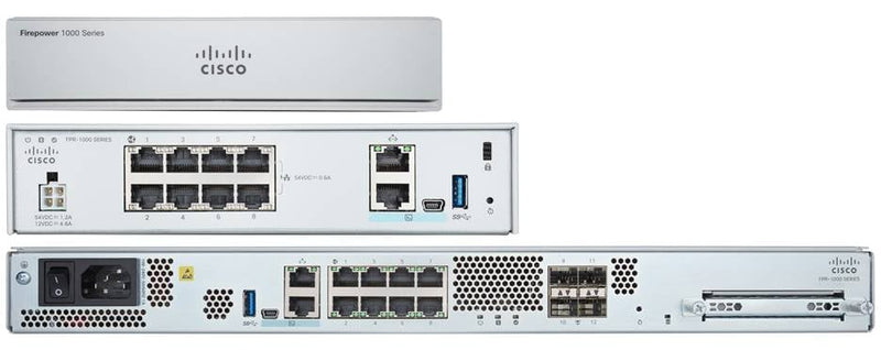Cisco FPR1120-ASA-K9 hardware firewall 1U 1500 Mbit/s