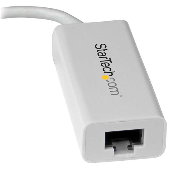 StarTech USB-C to Gigabit Network Adapter - White