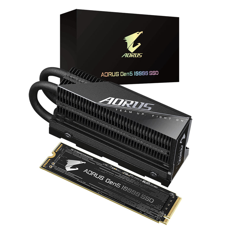 AORUS Gen5 10000 SSD 1TB M.2 1000 GB PCI Express 5.0 3D TLC NAND NVMe