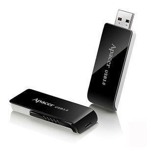 Apacer AH350, 16GB USB flash drive USB Type-A 3.2 Gen 1 (3.1 Gen 1) Black