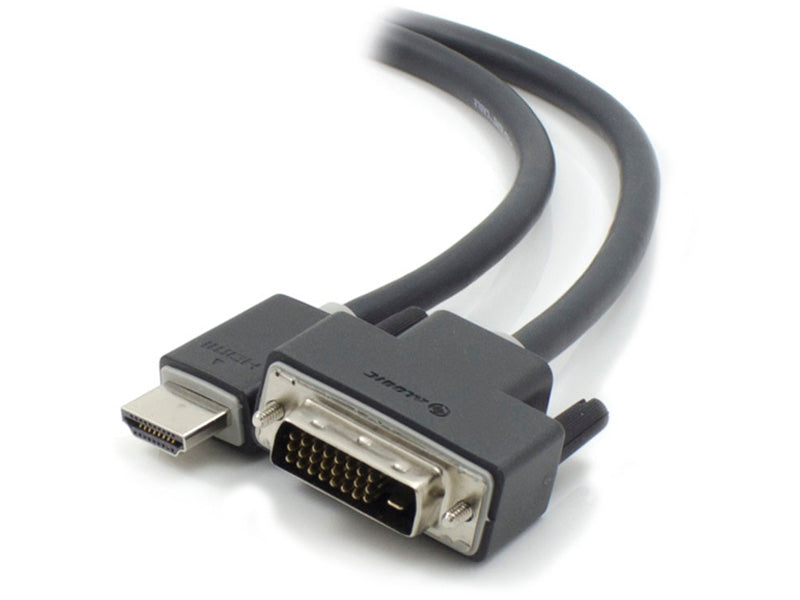 ALOGIC 1m DVI-D to HDMI Cable - Male to Male