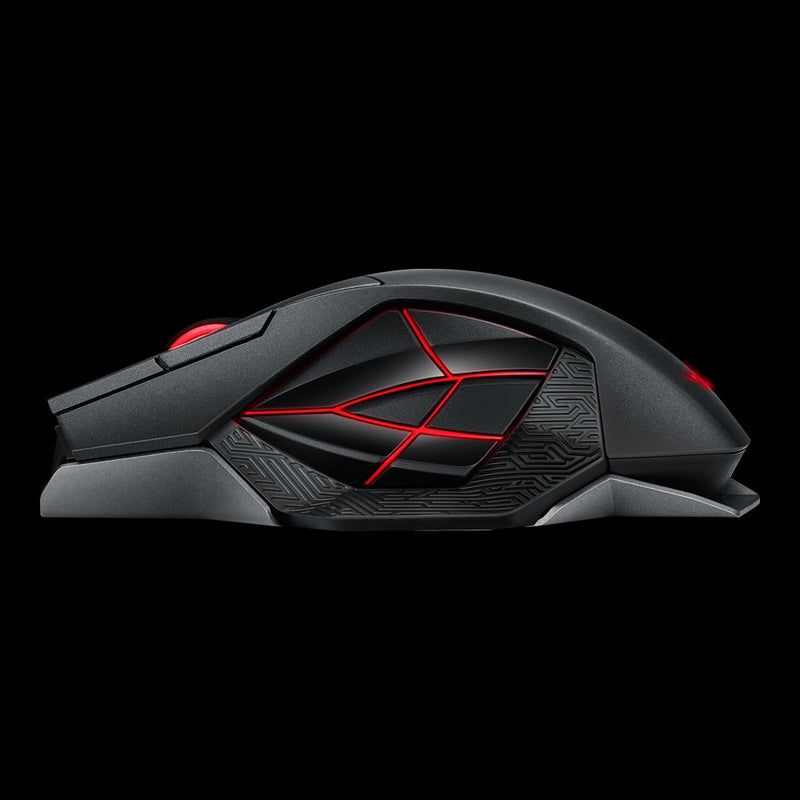 ASUS ROG Spatha mouse RF Wireless+USB Type-A Laser 8000 DPI Left-hand