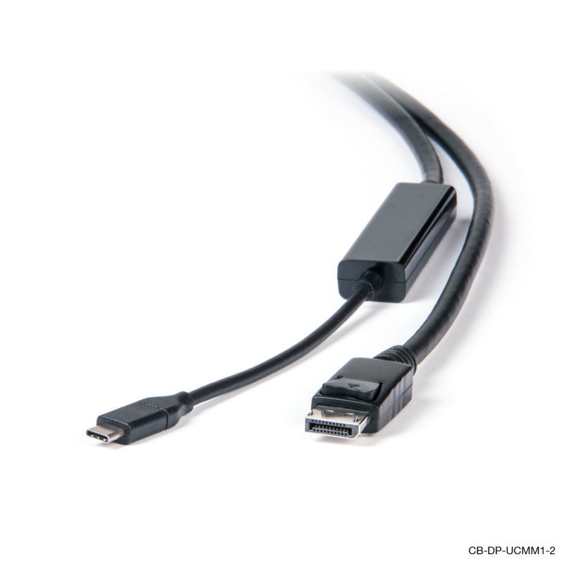 CONNECT 2m USB-C to DisplayPort Cable with 4K Support - Male to Male
