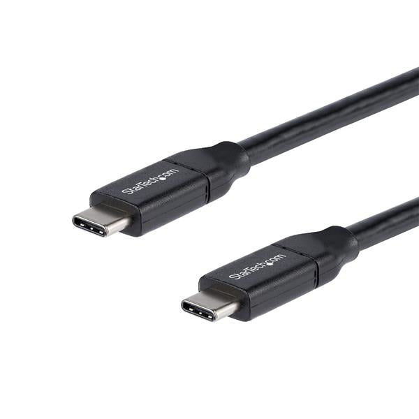StarTech USB-C to USB-C Cable w/ 5A PD - M/M - 0.5 m - USB 2.0 - USB-IF Certified