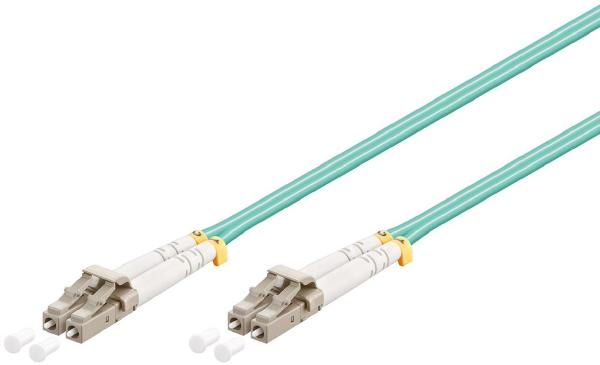 Shintaro SHFIBOM305MAQU-R fibre optic cable 0.5 m LC OM3 Aqua colour
