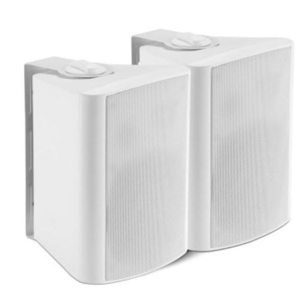 Shintaro 5.25" 30 Watt Powered Indoor Wall Speakers (Active/Passive) - Slight Box Damaged Only - Full warranty