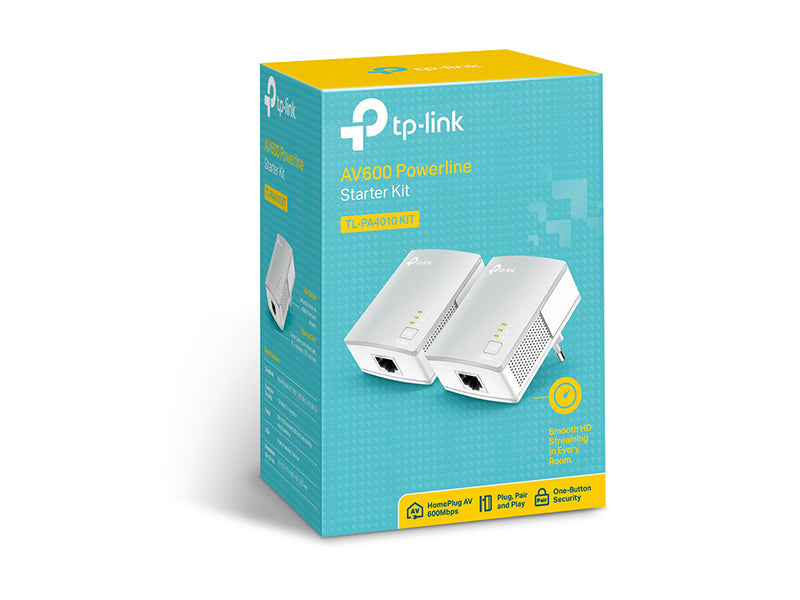 TP-Link TL-PA4010KIT 600 Mbit/s Ethernet LAN White 2 pc(s)