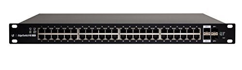 Ubiquiti ES-48-750W-AU network switch Managed L2/L3 Gigabit Ethernet (10/100/1000) Power over Ethernet (PoE) 1U Black