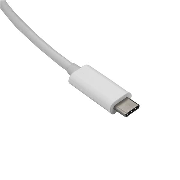 StarTech 10ft (3m) USB C to HDMI Cable - 4K 60Hz USB Type C to HDMI 2.0 Video Adapter Cable - Thunderbolt 3 Suitable - Laptop to HDMI Monitor/Display - DP 1.2 Alt Mode HBR2 - White